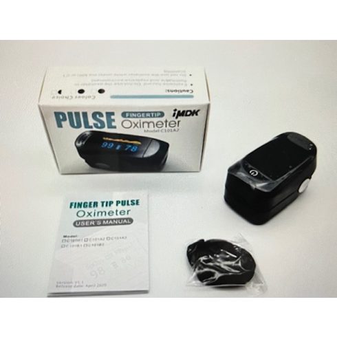 PROFESSZIONÁLIS VÉROXIGÉNMÉRŐ ÉS PULZUSMÉRŐ IMDK OLED KIJELZŐVEL PULZOXIMÉTER SPO2