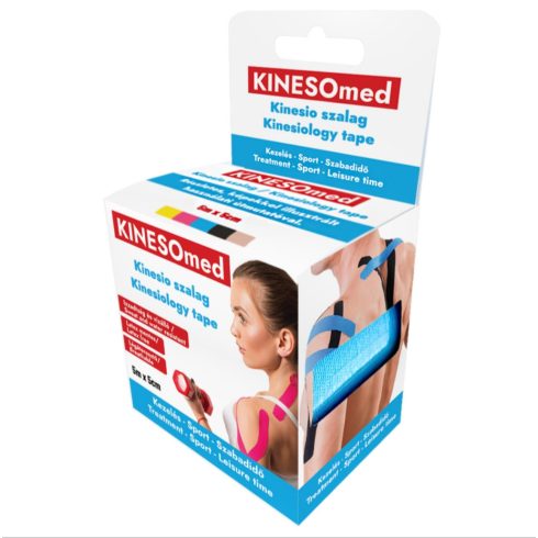 KINESOMED KINESIO TAPE (SZALAG) 5CMX5M  /EP KÁRTYÁRA ADHATÓ/