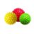 QMED Tüskés masszázslabda 9cm piros