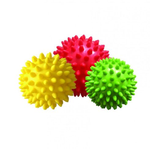 QMED Tüskés masszázslabda 9cm piros
